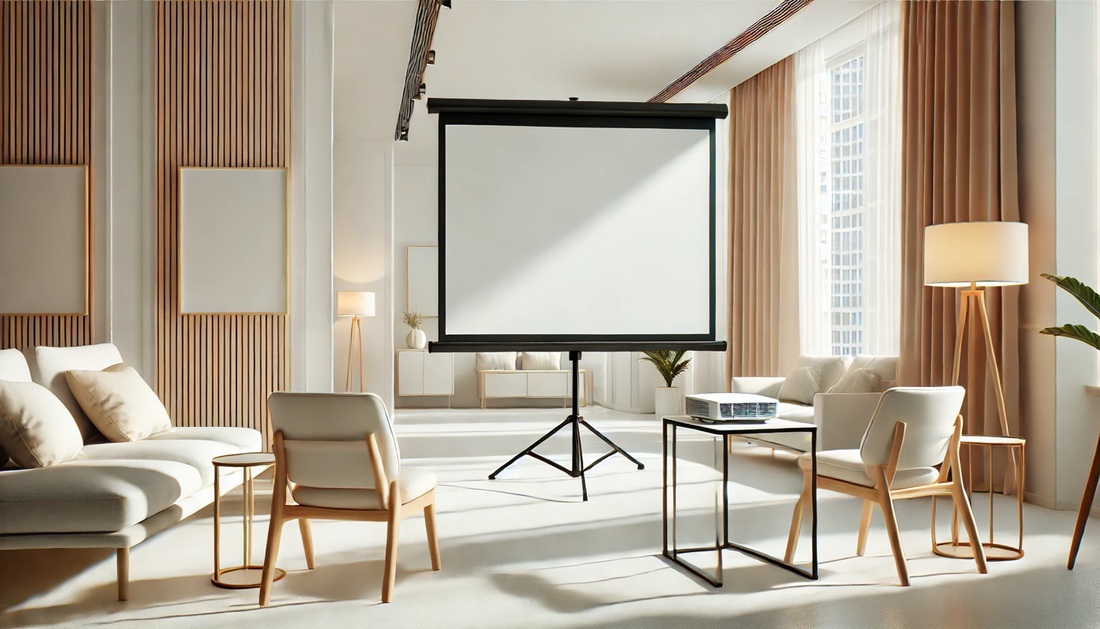 Écrans de projection portables : La flexibilité au service du design