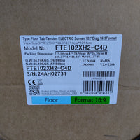 KESTREL TAB-TENSION FLOOR-UP avec les écrans 4D de Cinegrey