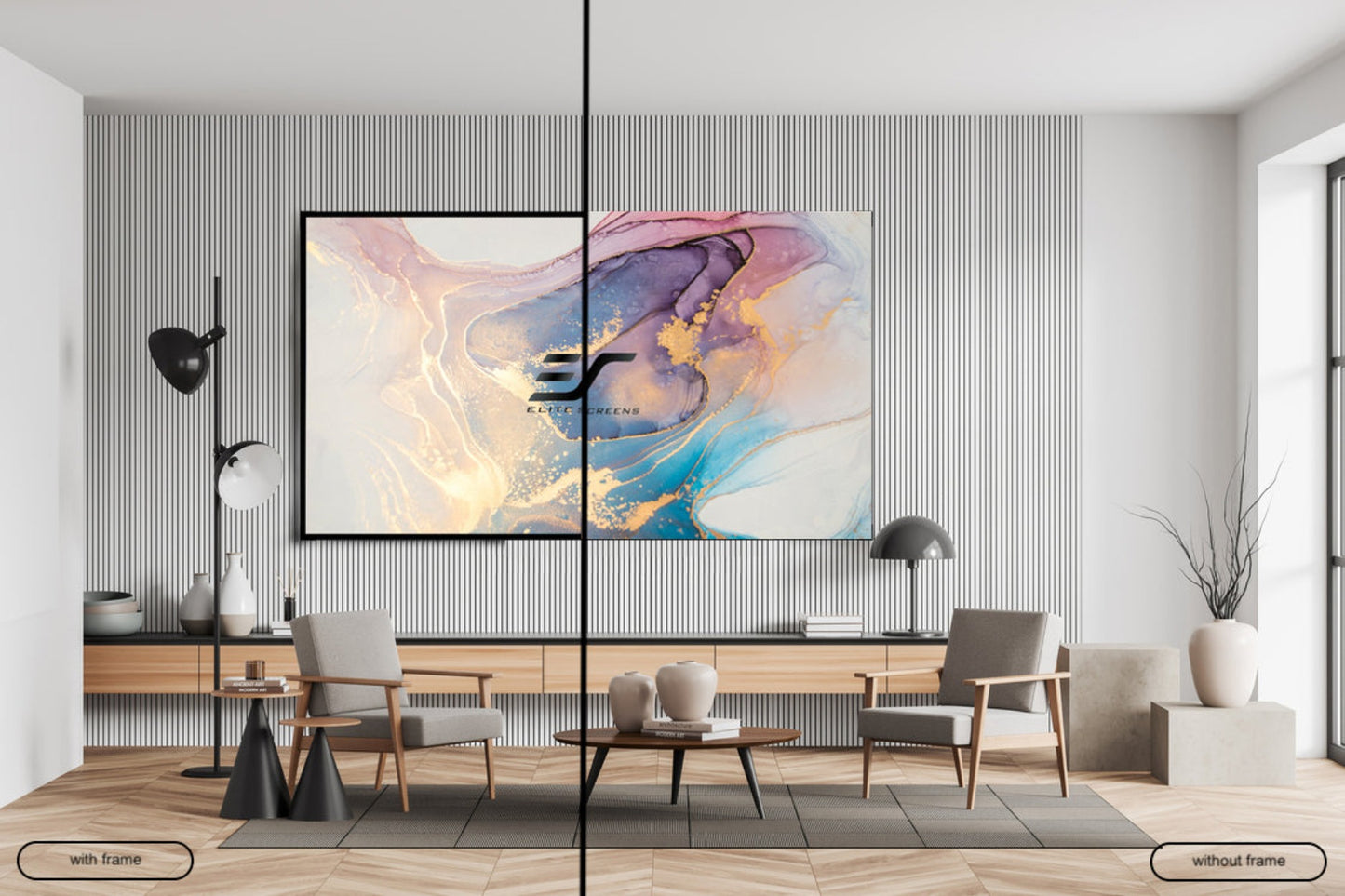 AEON EDGE FREE - ÉCRAN DE PROJECTION À CADRE FIN