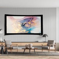 LUNETTE CURVED - ÉCRANS DE PROJECTION À CADRE FIXE