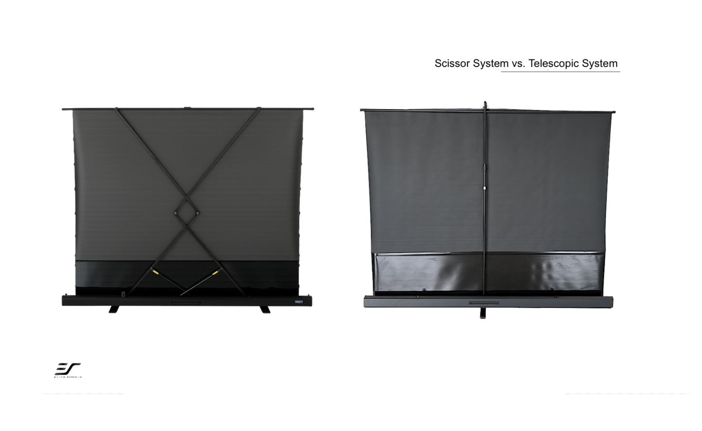 EZ CINEMA- PORTABLE LEINWÄNDE - TELESCOPE SYSTEM