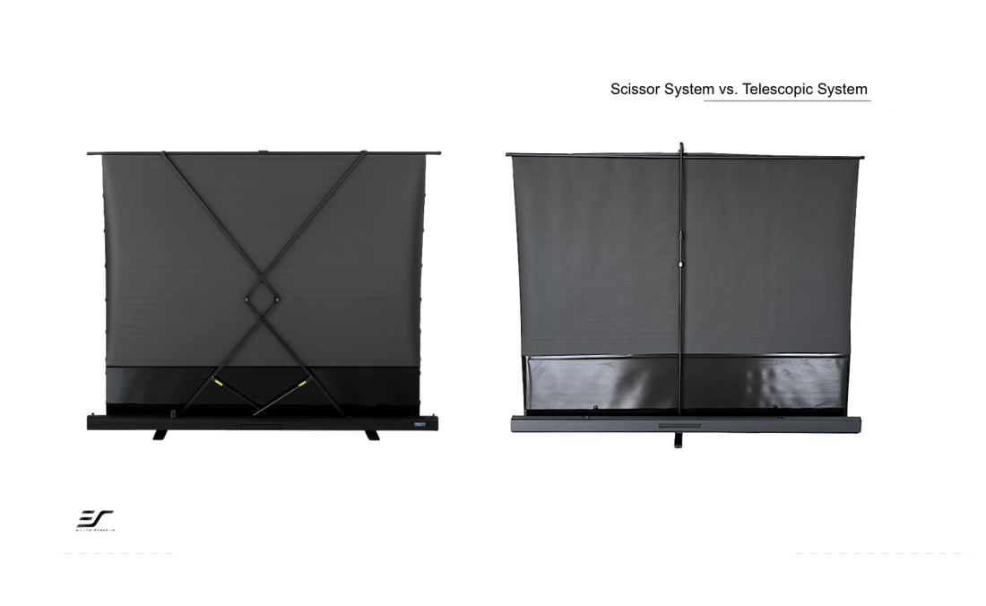 EZ CINEMA- PORTABLE LEINWÄNDE - TELESCOPE SYSTEM