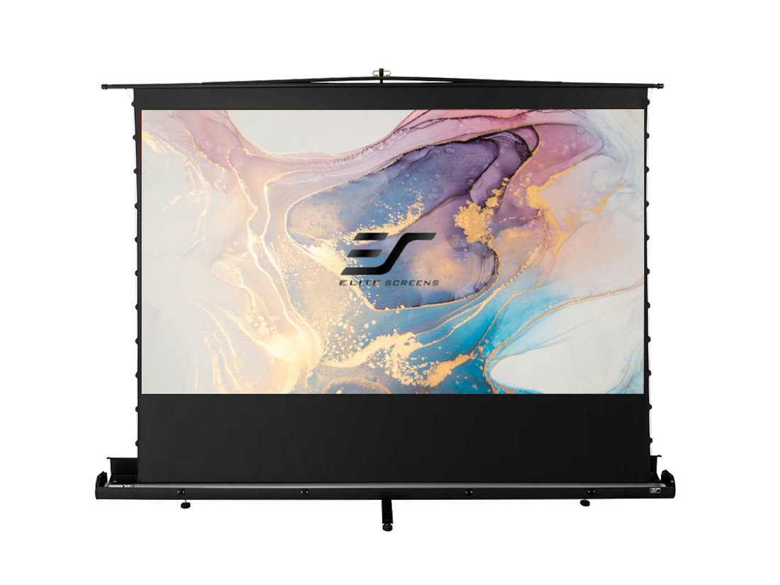 EZ CINEMA PLUS TAB-TENSION - PORTABLE LEINWÄNDE - SYSTÈME DE TÉLESCOPE
